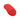 Red wireless remote on a white background