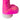 Adam & Eve The Squiggler Dual Density Gyrating Pink Dildo against a white background