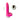 Adam & Eve The Squiggler Dual Density Gyrating Pink Dildo against a white background
