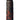 A black and red marbled thrusting dildo stands upright against a white background, showcasing its detailed texture and realistic design.