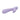 Purple silicone flexible rabbit vibe on a white background