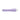 Purple oscillating rabbit vibe with a white end on a white background
