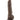 Blush Au Naturel Big Boy 10 in. Posable Dual Density Dildo with Balls & Suction Cup Brown