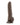 Blush Au Naturel Big Boy 10 in. Posable Dual Density Dildo with Balls & Suction Cup Brown