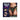 Product packaging for a harness with size chart and brand name 'Creature Cocks' on a dark background.