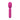 Pink handheld massager on a white background