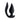 Black silicone butt plug on a white background