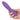 Gia Dual Flicker Vibrator - Purple