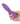 Gia Dual Flicker Vibrator - Purple