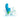 Rave Ridged-G G-Spot Vibrator Blue/Green