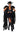 Woman wearing black Angel of darkness costume