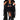 Woman wearing black Angel of darkness costume