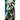 Fantasy character with green and silver armor in a forest setting