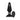 Black butt plug with 'b-Vibe' branding on a white background