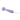 Purple handheld flexible mini wand massager with a cord on a white background
