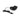 Black USB and butt plug on a white background