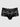 Black Bella High-Waisted Lace Cheeky Panties