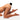 Naked person wearing a black Fluffy Bunny Tail Anal Plug on a white background