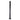 Black anal dildo on a white background