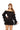 Black Ruffled Pirate Dress with Sleeves & Multi Layered Skirt