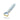 blue and gold Delice Heartthrob Bullet Vibrator with Handle