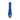 Blue Forto Ribbed Pro Rechargeable Silicone Vibrating Anal Massager