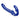 blue Revolver II Vibrating Strapless Strap On Dildo