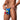 Male Power Blue Swallow Novelty G-string