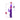 B Yours By Blush® | Beginner's Bunny Purple 8.75-Inch Rabbit Vibrator