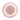 Pink and beige top of rose vibrator on a white background