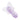 Purple butterfly-shaped vibrator on a white background