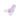 Purple silicone massager on a white background