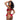 Woman wearing a red lingerie set with 'Playboy' branding on a white background