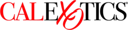 Calexotics logo with red and black text