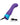 Rave G-Vibe Curved Massager G-Spot Vibe Purple/Blue
