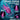 pink and blue gradient Creature Cocks Plug-Topus Silicone Butt Plug with features