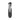 Black and chrome vibrator on a white background