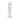 Clarity Seraphic Braid Glass Dildo with twisted design on a white background