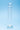 Clarity Seraphic Serenade Glass Dildo with wavy design on a light blue background