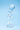 Clarity Seraphic Braid Glass Dildo on a light blue background