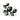 Black butt plugs with green and yellow eye design on a white background