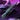 Measurement chart of Creature Cocks Tentavibe Silicone Vibrator with a purple and pink abstract background, featuring the brand 'Creature Cocks'.