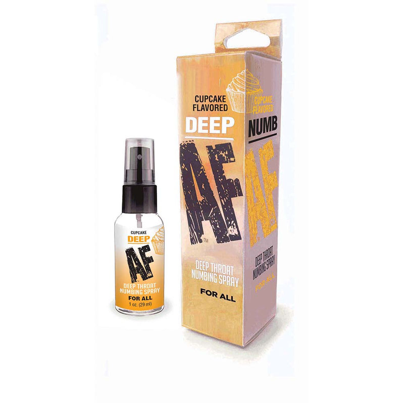 Deep AF Numbing Deep Throat Spray Adult Toy Box Deep AF Numbing Deep Throat Spray Adult Toy Box