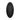 A matte black oval remote with an embossed wavy logo on the front, shown against a plain white background.