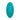 A teal remote with an embossed stylized logo, shown against a solid white background.