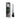 A DOXY Die Cast Max personal massager shown next to its black packaging box on a clean white background. The device has a sleek white handle with three control buttons and a black base, while the box features a dramatic black-and-white portrait graphic with green DOXY branding.