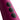 Close-up of a magenta-pink cylindrical device with three black circular buttons featuring control symbols, set against a plain white background.