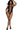 Black Dreamgirl Plus Size Easy Fishnet Peek a Boo Teddy