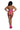 Person wearing a pink lingerie set on a white background