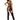 Black Dreamgirl Rose Lace Gartered Bodystocking